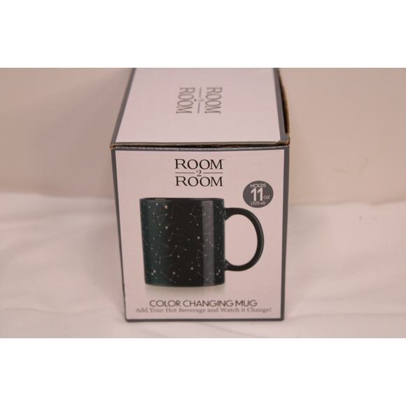 Room 2 Room Color Changing Mug 11oz Consolations, Star Mapping NIB! - Picture 4 of 5